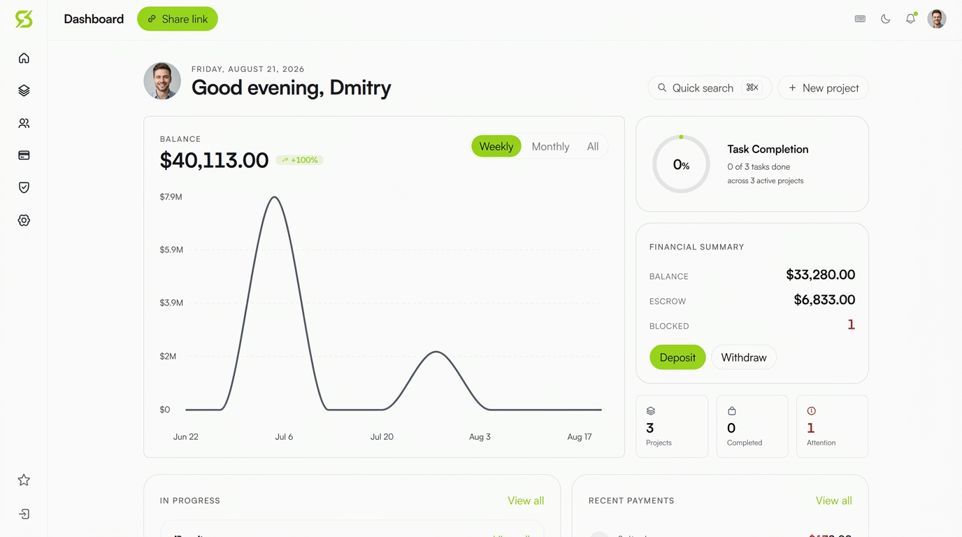 SatoriPay Dashboard